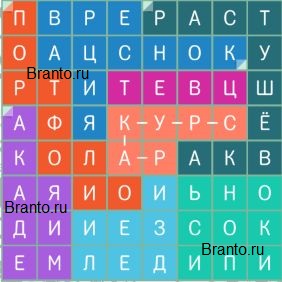 ответы на все уровни игры Филворды темы андроид Уровень 625