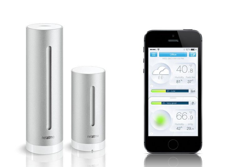 Wi-Fi Метеостанция под iOS и Android NetAtmo