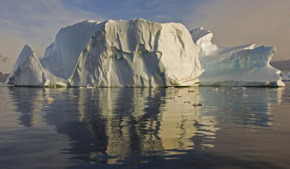 айсберг в Антарктиде, фото