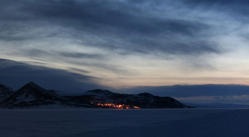 станция Мак-Мердо, Антарктида, фото