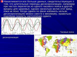 Накапливается все больше данных, свидетельствующих о том, что длительные периоды