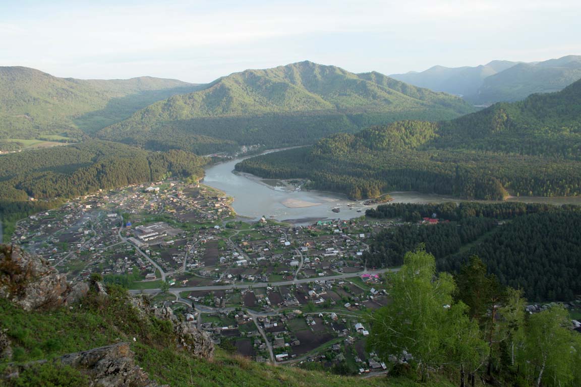 Село Манжерок, Алтай