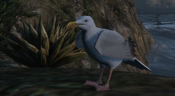 Птицы: Чайка в GTA 5
