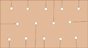 Схема покрышки ванночки для укоренения черенков