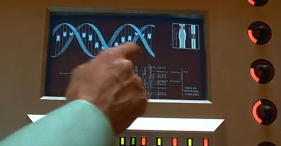 ДНК из кинофильма "Пятый элемент"