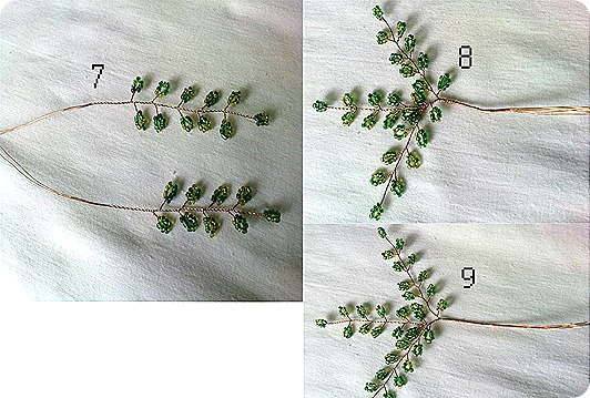 как плести дерево из бисера