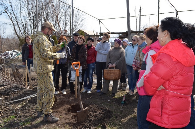 Практический семинар в питомнике растений Зеленкуст