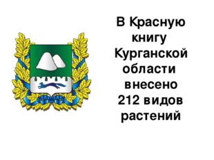 В Красную книгу Курганской области внесено 212 видов растений 