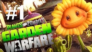 САДОВОЕ ПОБОИЩЕ! #1 Plants vs Zombies: Garden Warfare (HD) играем первыми