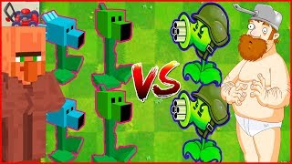 Майнкрафт напал на растение против зомби смотреть Minecraft Plants vs zombie От Фаника 12