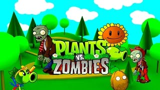 Игра РАСТЕНИЯ ПРОТИВ ЗОМБИ Plants versus Zombies Развлечение для детей