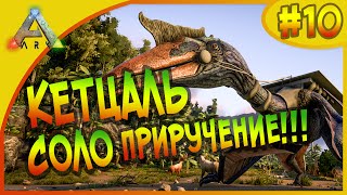 Ark: Survival Evolved #10 - Как приручить Кетцаля (Quetzal) в соло*!