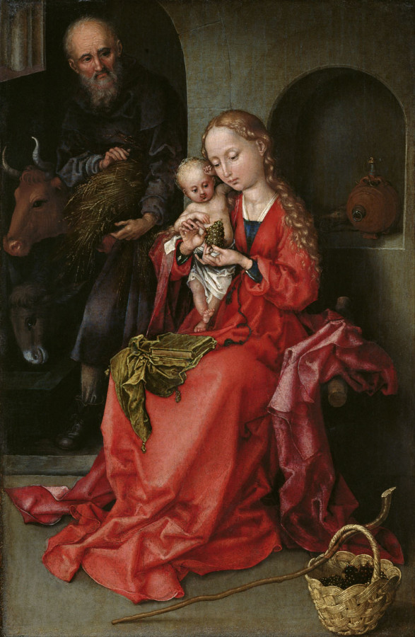 21 Мартин Шонгауэр Schongauer-Holy-Family