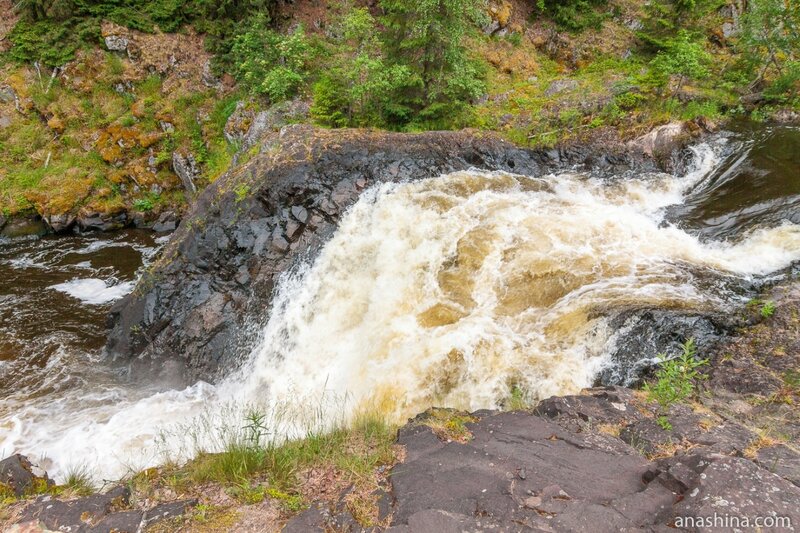 Водопад Кивач, Карелия