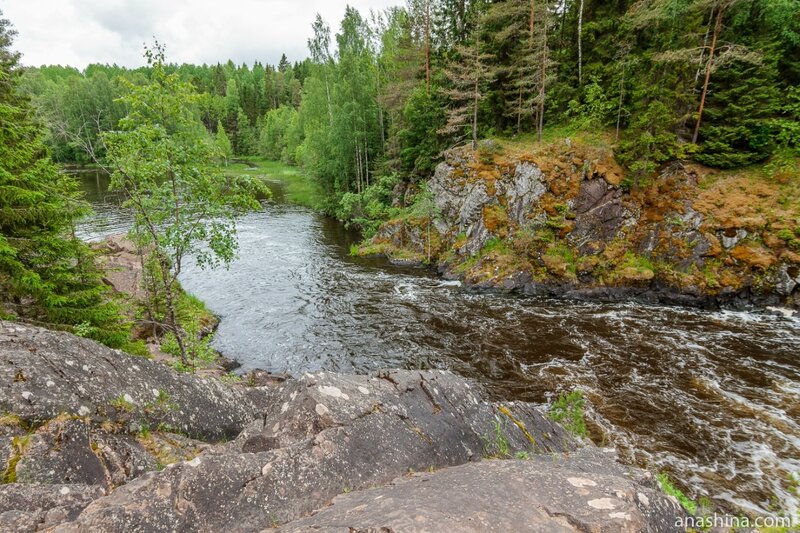 Водопад Кивач, Карелия