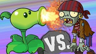 РАСТЕНИЯ ПРОТИВ ЗОМБИ игра мультик про зомби против растения. Plants vs Zombies game cartoon