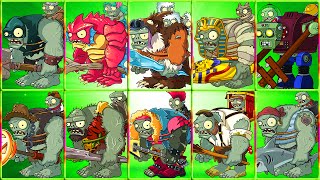 All Gargantuars Boss in Plants vs Zombies 2