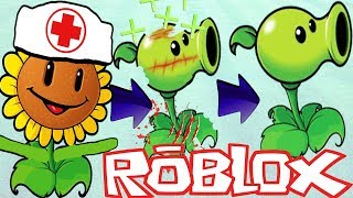 ROBLOX - растения против зомби - игра как мультик для детей - Plants vs zombies - Роблокс