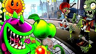 РАСТЕНИЯ ПРОТИВ ЗОМБИ игра мультик про зомби против растения Plants vs Zombies game cartoon