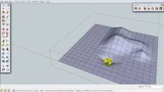 Уроки по SketchUp. Ландшафт. Урок 1
