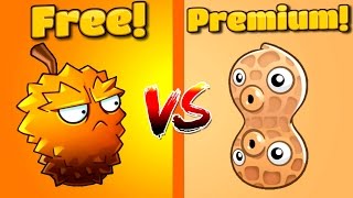 Plants vs Zombies 2 gameplay ENDURIAN vs PEA NUT in PVZ 2 Primal