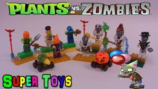 Plants Vs Zombies toy / Растения Против Зомби, минифигурки как Лего