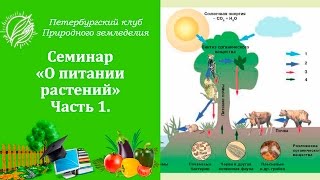 Семинар 5. О питании растений". Часть 1.