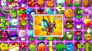 Plants vs Zombies 2 Ultimate 5 x Power UP Challenge Far Future World