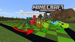 МИР РАСТЕНИЙ ПРОТИВ ЗОМБИ в Minecraft PE 1.2