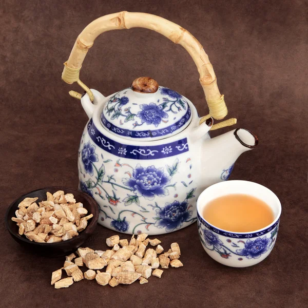 Чай женьшеня Стоковое Фото