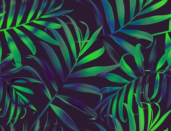 Тропических цветочным узором, в гавайском стиле Лицензионные Стоковые Изображения