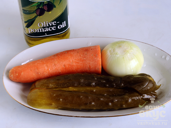 Каша перловая с овощами и нутом